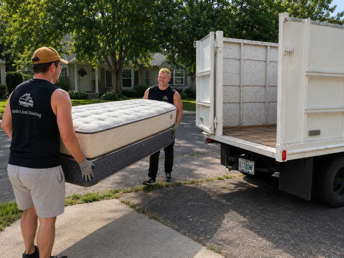 Furniture Removal in Portland, OR by Martin's Junk Hauling & Recycling